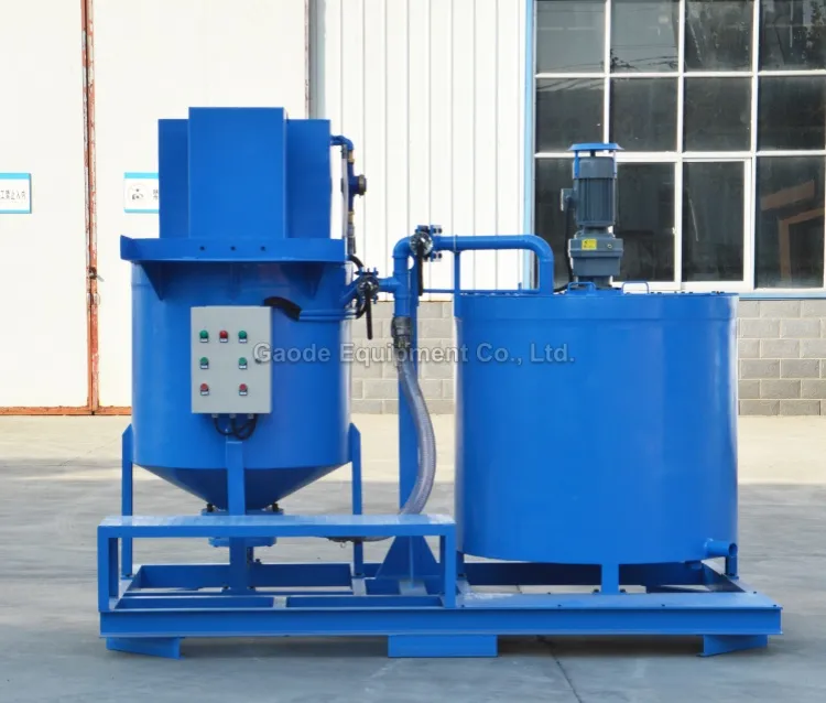 Gaodetec GMA500-1000E Factory Direct High Shear Cement Grout Mixer Agitator for Sale
